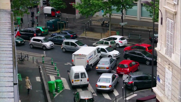 Du côté de l'avenue Daumesnil, une scène fréquente depuis la fermeture des voies sur berges ! Du côté de l'avenue Daumesnil, une scène fréquente depuis la fermeture des voies sur berges !