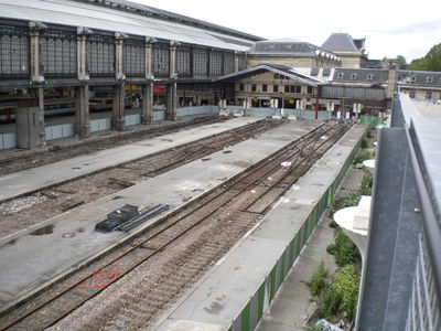 Gare d'Austerlitz : un méchant coup dans le buffet ! Gare d'Austerlitz : un méchant coup dans le buffet !
