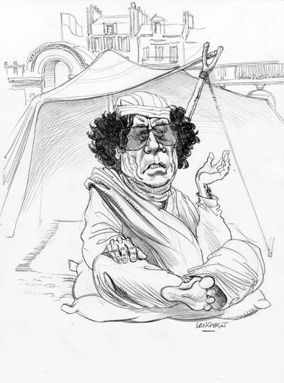 Gadafi à Paris ...  18