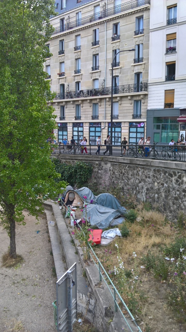 Canal à crasse