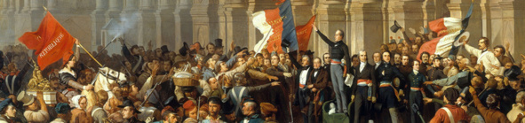 Quand Lamartine refusait l'entrée du drapeau rouge à l'Hôtel-de-Ville Quand Lamartine refusait l'entrée du drapeau rouge à l'Hôtel-de-Ville