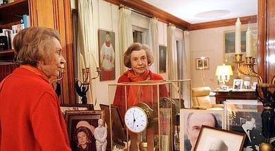 Liliane Bettencourt sous le regard d'un grand ancien !