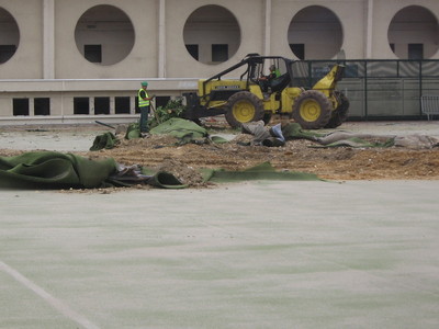 Crime écologique à Jean Bouin ! Crime écologique à Jean Bouin !