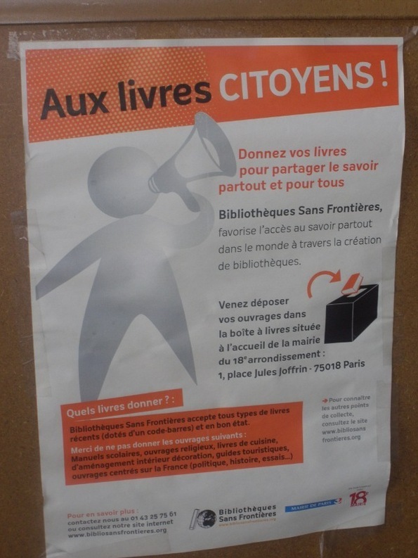 Discrimination ! A la mairie du 18ème arrondissement on refuse les "livres centrés sur la France" !