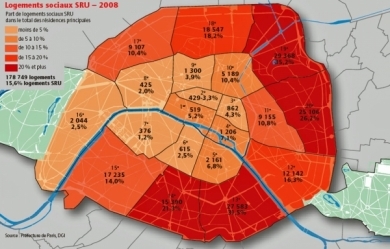 Logement social : une corrélation à peu près parfaite avec le vote socialiste ...