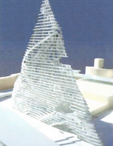 Tour Toblerone : ils ont fumé la maquette ! Tour Toblerone : ils ont fumé la maquette !