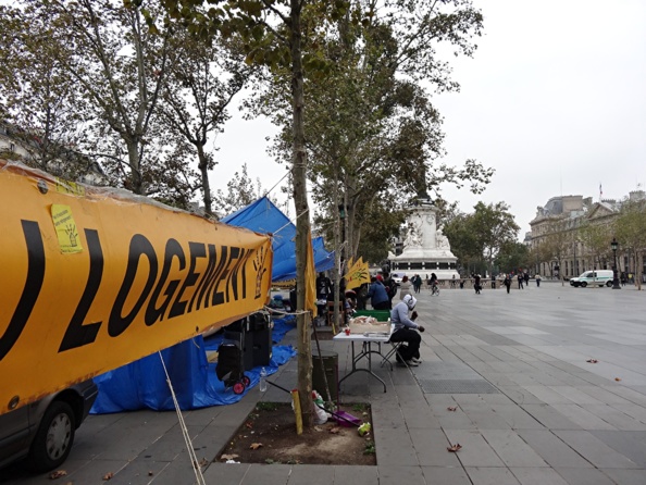 Place de la République : Dal sur dalle