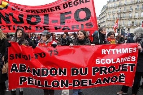 Rythmes scolaires à Paris : grève générale en vue le 14 novembre ! Rythmes scolaires à Paris : grève générale en vue le 14 novembre !