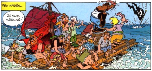 Le Pédalo de la Méduse