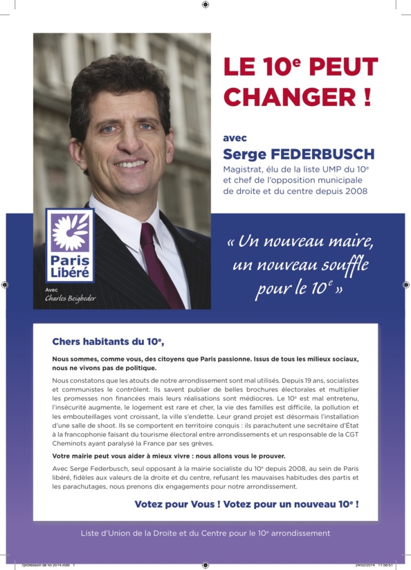 Le 10ème peut changer ! Le 10ème peut changer !