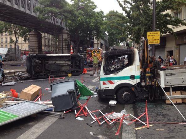 Observatoire de la révolution : émeutes à Barbès et Sarcelles, tram attaqué à Brest Observatoire de la révolution : émeutes à Barbès et Sarcelles, tram attaqué à Brest