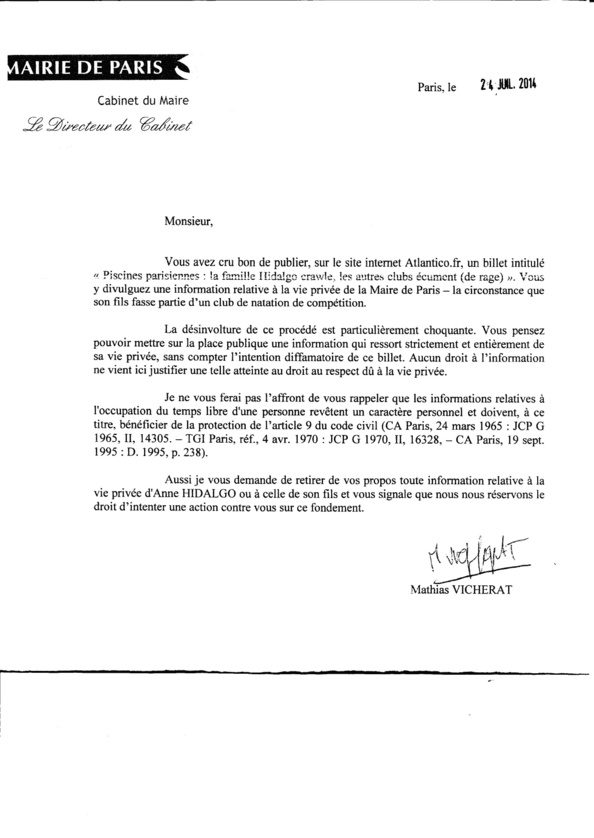 Hidalgo détourne les moyens de la ville pour menacer le Delanopolis ! Hidalgo détourne les moyens de la ville pour menacer le Delanopolis !