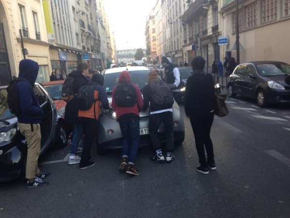 Près du lycée Turgot : la gôôôche commence à s'auto-dévorer !