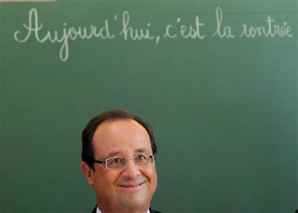 Cancre mais fayot : François Hollande, mauvais élève du collège unique européen ! Cancre mais fayot : François Hollande, mauvais élève du collège unique européen !