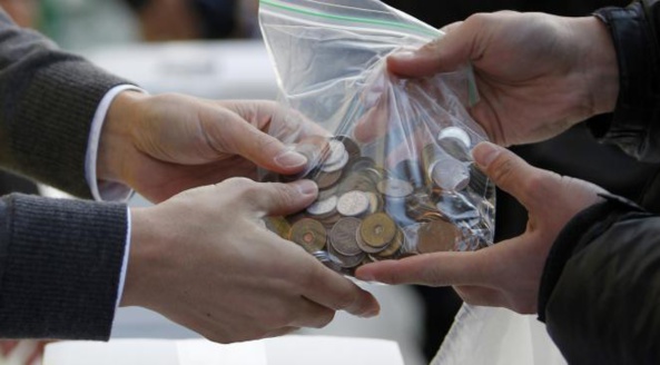 Il ne s'agit pas toujours de menue monnaie ... Il ne s'agit pas toujours de menue monnaie ...