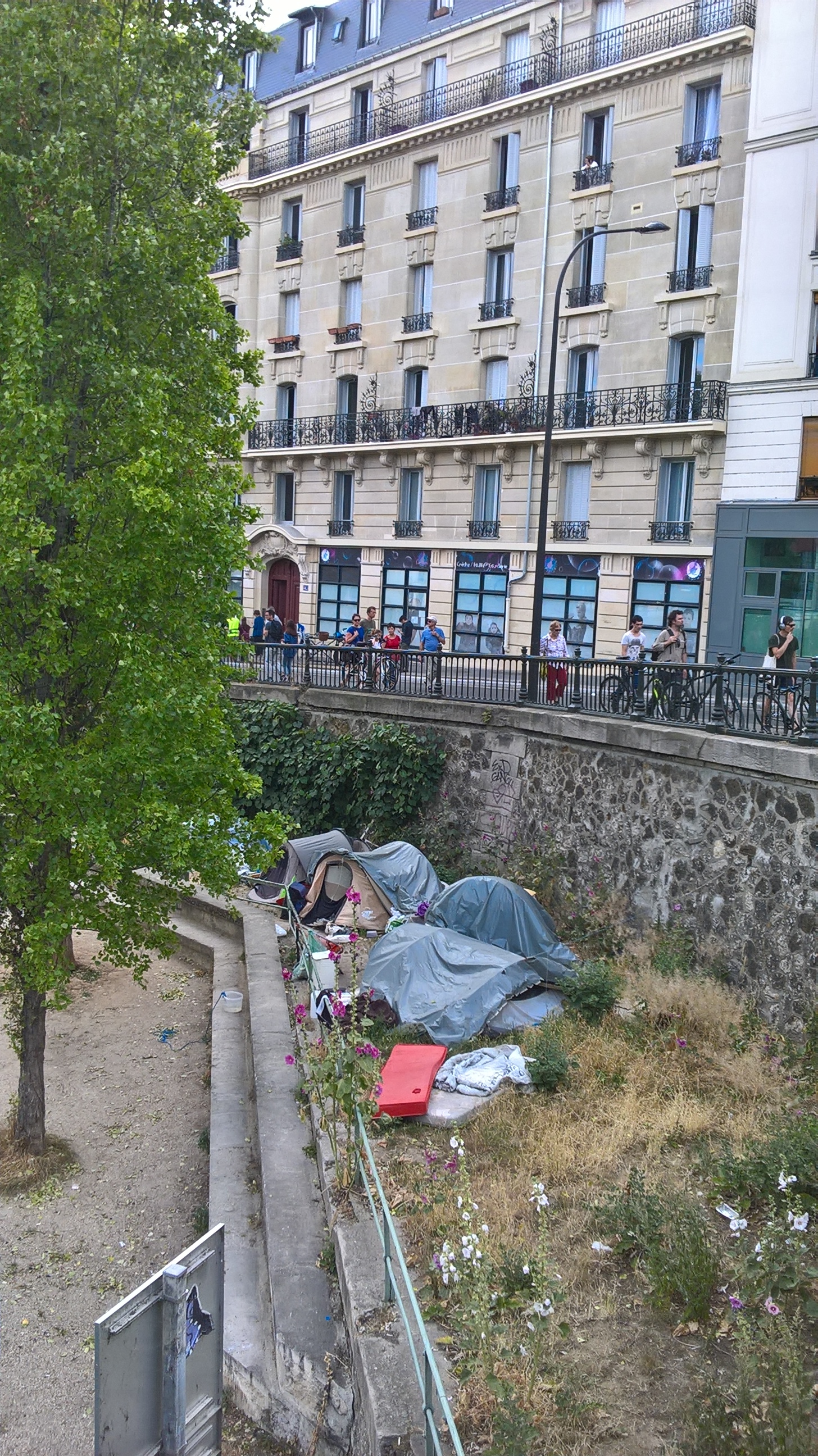 Canal à crasse