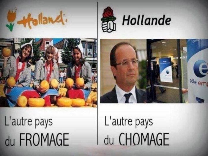 Oups ! François Hollande vient de fabriquer 500 000 nouveaux chômeurs et de perdre son job en 2017 !