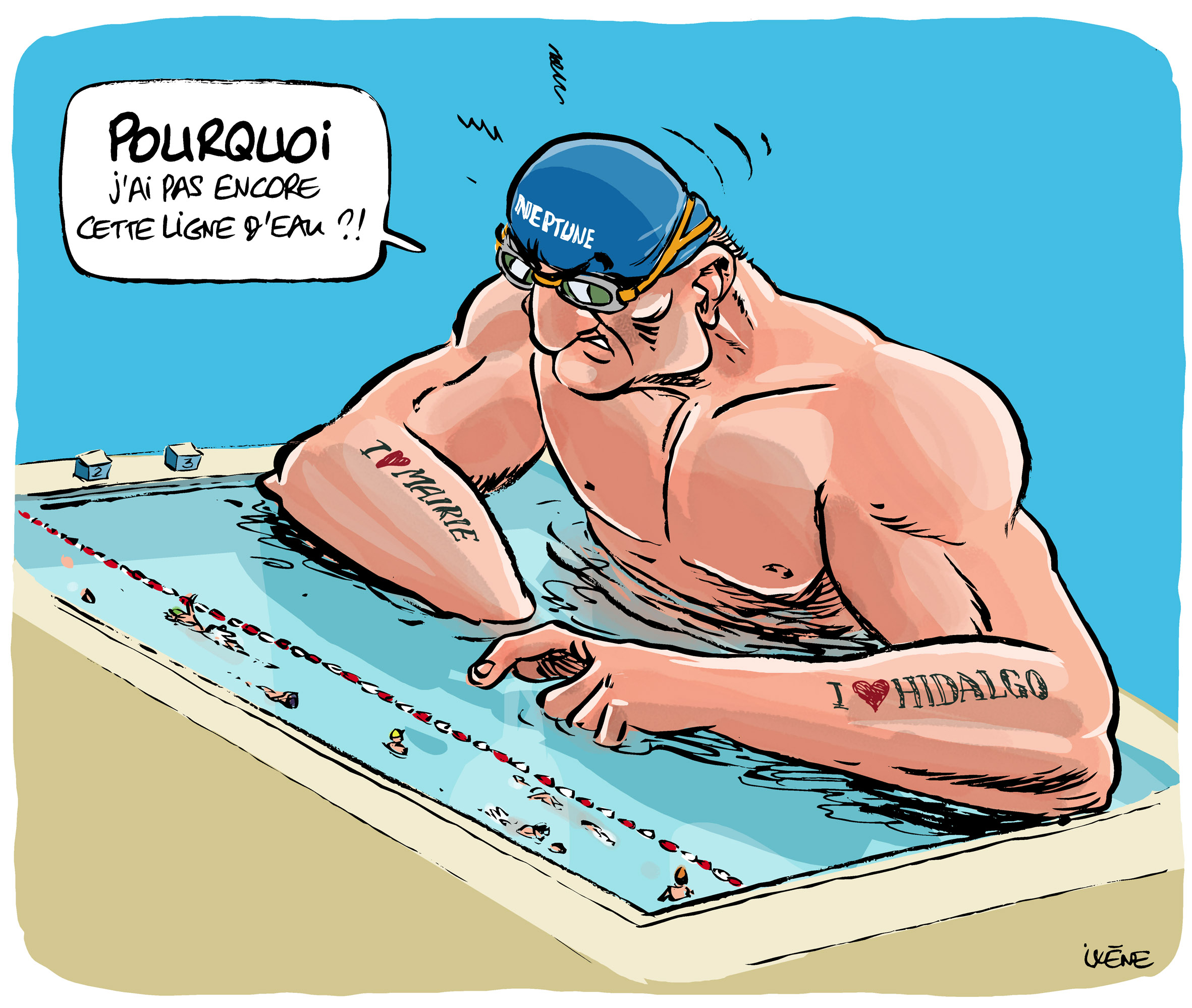 Piscines parisiennes : la famille Hidalgo crawle, les autres clubs écument (de rage) !