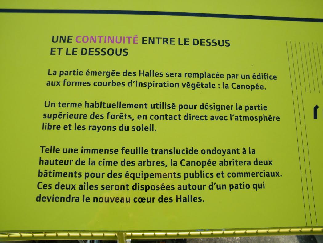 Scand'halles : dernières nouvelles de la feuille translucide !