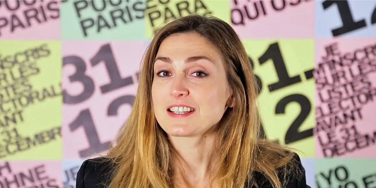 Une ardente supportrice d'Hidalgo aux municpales de 2014 ... Une ardente supportrice d'Hidalgo aux municpales de 2014 ...