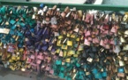 Si par usure, sur le pont des Arts ...